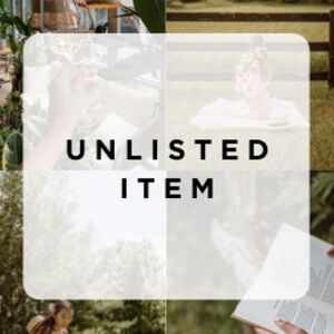 🌿 Unlisted Item - Live Show Listing #1